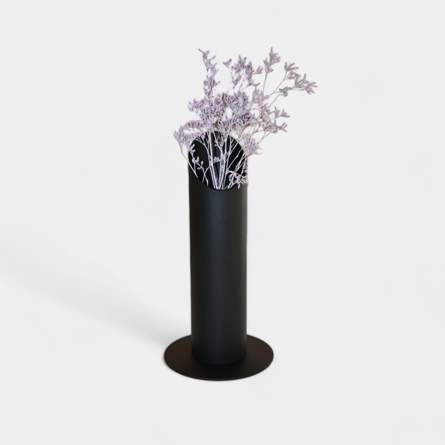 Florero Forcall con flores vista frontal